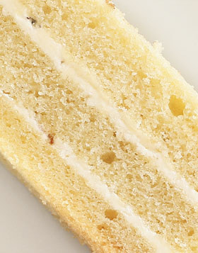 Madeira Cake with Lemon Creme